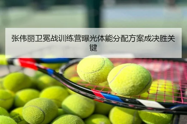 张伟丽卫冕战训练营曝光体能分配方案成决胜关键